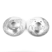 Load image into Gallery viewer, Power Stop 92-98 BMW 318i Front Evolution Drilled & Slotted Rotors - Pair