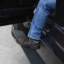 Load image into Gallery viewer, Go Rhino 22-24 Toyota Tundra DC 4dr E1 Electric Running Board Kit (No Drill) - Tex. Blk