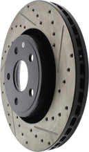Load image into Gallery viewer, StopTech 11-12 Dodge Durango Sport Drilled & Slotted Front Driver-Side Brake Rotor
