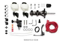 Load image into Gallery viewer, Wilwood Tandem Remote M/C Kit w L/H Brkt & Prop Valve - 15/16in Bore Black-W/Pushrod
