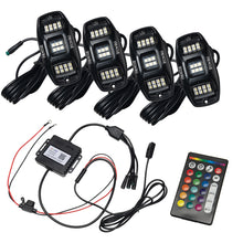 Load image into Gallery viewer, Oracle Underbody RGB+W Wheel Well Rock Light Kit - 4 PCS - ColorSHIFT