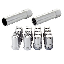 Load image into Gallery viewer, McGard SplineDrive Tuner 4 Lug Install Kit w/Locks & Tool (Cone) M12x1.25 / 13/16 Hex - Chrome (CS)