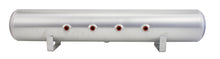 Load image into Gallery viewer, Air Lift 5 Gal Alum Air Tank - (4) 3/8in Face Ports & 1/4in Drain Port - 36in L X 6in D