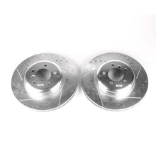 Load image into Gallery viewer, Power Stop 08-10 BMW 535i Front Evolution Drilled & Slotted Rotors - Pair