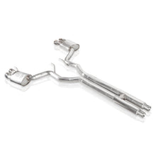 Load image into Gallery viewer, Stainless Works 2018+ Ford Mustang GT 3in Redline Series Catback H-Pipe w/Active Valves & Quad Tips