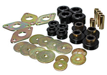 Load image into Gallery viewer, Energy Suspension Body Mount Set-Reg Access & Dbl Cab - Black