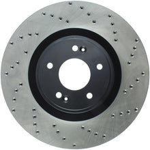 Load image into Gallery viewer, StopTech Power Slot 10-13 Hyundai Genesis Coupe Track & R-Spec Front Left Drilled Rotor