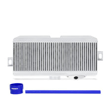 Load image into Gallery viewer, Mishimoto Subaru 08-15 WRX STi Top-Mount Intercooler Kit - Powder Coated Silver & Blue Hoses