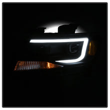Load image into Gallery viewer, xTune Chevy Colorado 15-17 HalogenOnly Projector Headlights - Black Smoked PRO-JH-CCO04-LBDRL-BSM