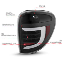 Load image into Gallery viewer, ANZO 2004-2007 Dodge Grand Caravan LED Tail Lights w/ Light Bar Black Housing Clear Lens