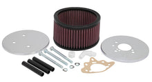 Load image into Gallery viewer, K&N Custom Round Racing Assembly Red 5.875in OD x 3.25in Height