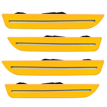 Load image into Gallery viewer, Oracle 10-14 Ford Mustang Concept Sidemarker Set - Clear - School Bus Yellow (B1BYM628)