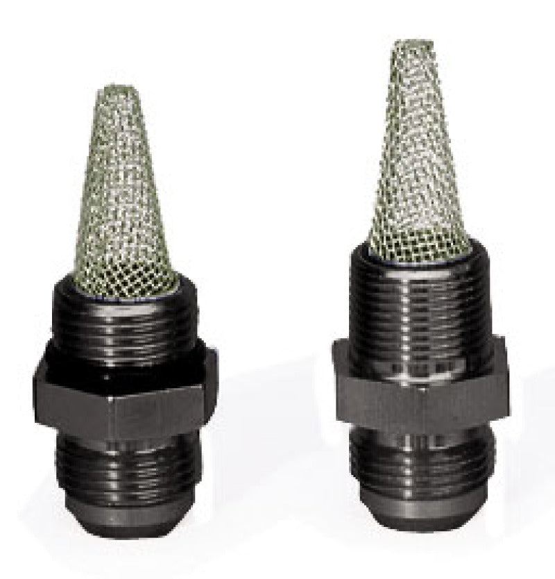 Moroso 22703 Straight Aluminum AN Fitting Adapter -10AN Male To -16AN Male (Black) - View #11