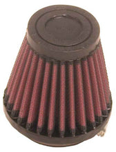 Load image into Gallery viewer, K&N Filter Universal Rubber Filter 2 inch Flange 3 1/8 inch Base, 2 inch Top, 3 inch Height