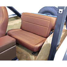 Load image into Gallery viewer, Rugged Ridge Fold & Tumble Rear Seat Tan 76-95 Jeep CJ / Jeep Wrangler