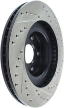 Load image into Gallery viewer, StopTech 02-10 Subaru WRX Slotted & Drilled Right Front Rotor (exc. STi)