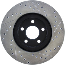 Load image into Gallery viewer, StopTech 03-09 Chrysler PTCruiser Tur / 03-05 Dodge Neon SRT-4 Front Right Slotted & Drilled Rotor