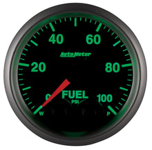 Load image into Gallery viewer, Autometer Elite 52mm 0-100 PSI Fuel Pressure Peak & Warn w/ Electronic Control Gauge