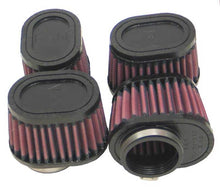 Load image into Gallery viewer, K&N Filter Universal Rubber Filter Oval Tapered 4in Base O/S L x 3.5in Top O/S L x 2.75in H