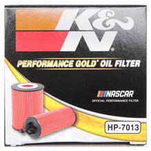 Load image into Gallery viewer, K&N 07-09 Mazdaspeed3 Performance Gold Oil Filter (OEM style cartridge filter)