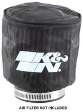 Load image into Gallery viewer, K&N Black DryCharger Round Straight Air Filter Wrap 4.5in ID x 4in H