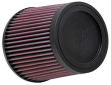 Load image into Gallery viewer, K&N Filter Universal Rubber Filter 2 1/2 inch Flange 6 inch Base 5 inch Top 5 1/2 inch Height