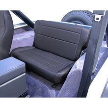 Load image into Gallery viewer, Rugged Ridge Fold&Tumble Rear Seat Black Denim 76-95 Jeep CJ / Jeep Wrangler