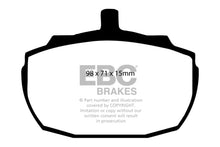Load image into Gallery viewer, EBC 91-93 Morgan 4/4 1.6 Redstuff Front Brake Pads