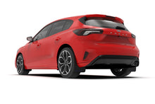 Load image into Gallery viewer, Rally Armor 19-22 Ford Focus ST MK4 (Hatch) Black UR Mud Flap w/ Grey Logo