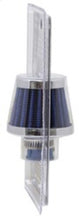 Load image into Gallery viewer, K&N 2in Base OD x .375in Flange ID x 1.75in H Rubber Base Crankcase Vent Filter - Blue