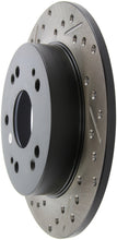 Load image into Gallery viewer, StopTech 06-09 Honda Civic Ex/Si Slotted & Drilled Right Rear Rotor