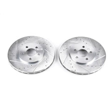 Load image into Gallery viewer, Power Stop 95-00 Chrysler Cirrus Front Evolution Drilled & Slotted Rotors - Pair