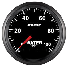 Load image into Gallery viewer, AutoMeter Gauge Water Press 2-1/16in. 100PSI Stepper Motor W/Peak & Warn Elite