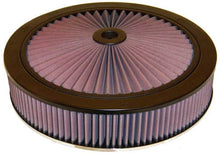 Load image into Gallery viewer, K&N X-Stream Top Filter X-Stream 5.125in Flange 14x3.12in Height 0.875in Drop Base