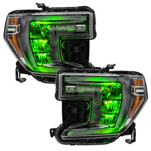 Load image into Gallery viewer, Oracle 19-21 Silverado/Sierra 1500 RGB Demon Eye Headlight Upgrade Kit - ColorSHIFT w/o Controller