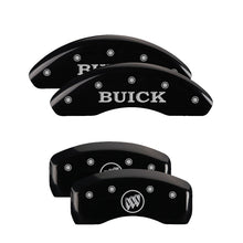 Load image into Gallery viewer, MGP 4 Caliper Covers Engraved Front & Rear JEEP Black finish silver ch