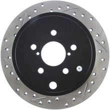 Load image into Gallery viewer, StopTech 08-10 Impreza WRX (Exc STi)/08-10 Impreza Coupe/Sedan Slotted & Drilled Right Rear Rotor