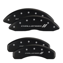 Load image into Gallery viewer, MGP 4 Caliper Covers Engraved Front & Rear SHO Yellow finish black ch