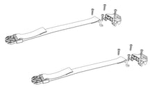 Load image into Gallery viewer, BAK Underside Buckle Ends & Strap Clips Qty 2 (w/ Hardware)