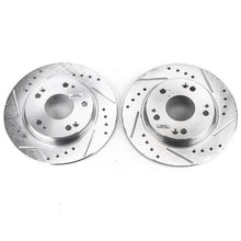Load image into Gallery viewer, Power Stop 11-15 Honda CR-Z Rear Evolution Drilled & Slotted Rotors - Pair