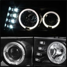 Load image into Gallery viewer, Spyder Chevy Colorado 04-12 Projector Headlights Halogen- LED Halo Blk PRO-YD-CCO04-HL-BK