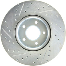 Load image into Gallery viewer, StopTech 07-13 Mazdaspeed3 Sport Slotted & Drilled Front Left Rotor