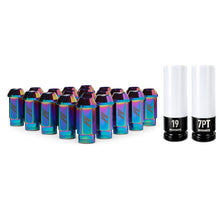 Load image into Gallery viewer, Mishimoto Aluminum Locking Lug Nuts M12 x 1.5 - Neo Chrome