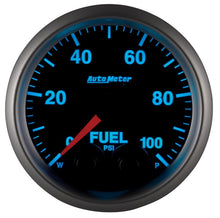 Load image into Gallery viewer, Autometer Elite 52mm 0-100 PSI Fuel Pressure Peak & Warn w/ Electronic Control Gauge