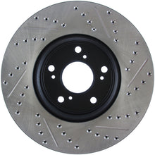 Load image into Gallery viewer, StopTech Slotted & Drilled Sport Brake Rotor Front Right 13 Honda Accord Sport