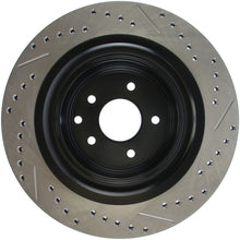 Load image into Gallery viewer, StopTech Infiniti G37 / Nissan 370Z SportStop Slotted & Drilled Rear Right Rotor