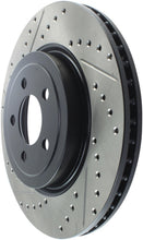 Load image into Gallery viewer, StopTech 05-09 Chrysler 300 (5.7L V8 exc SRT-8) Front Right Slotted & Drilled Rotor