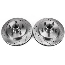 Load image into Gallery viewer, Power Stop 98-02 Chevrolet Camaro Rear Evolution Drilled & Slotted Rotors - Pair