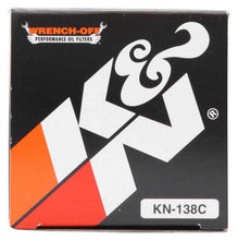 Load image into Gallery viewer, K&N Suzuki / Arctic Cat / Cagiva / Kawasaki / Kymco / Aprilia 2.813in OD x 3.221in H Oil Filter