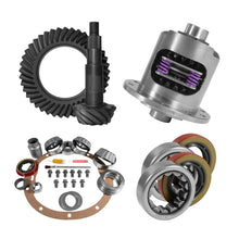 Load image into Gallery viewer, Yukon 8.2in GM 3.73 Rear Ring & Pinion Install Kit 28 Spline Positraction 2.25in Axle Bearings